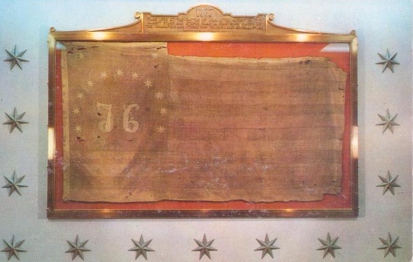 Bennington, Oldest Stars and Stripes Flag in Existence (Vermont, USA)