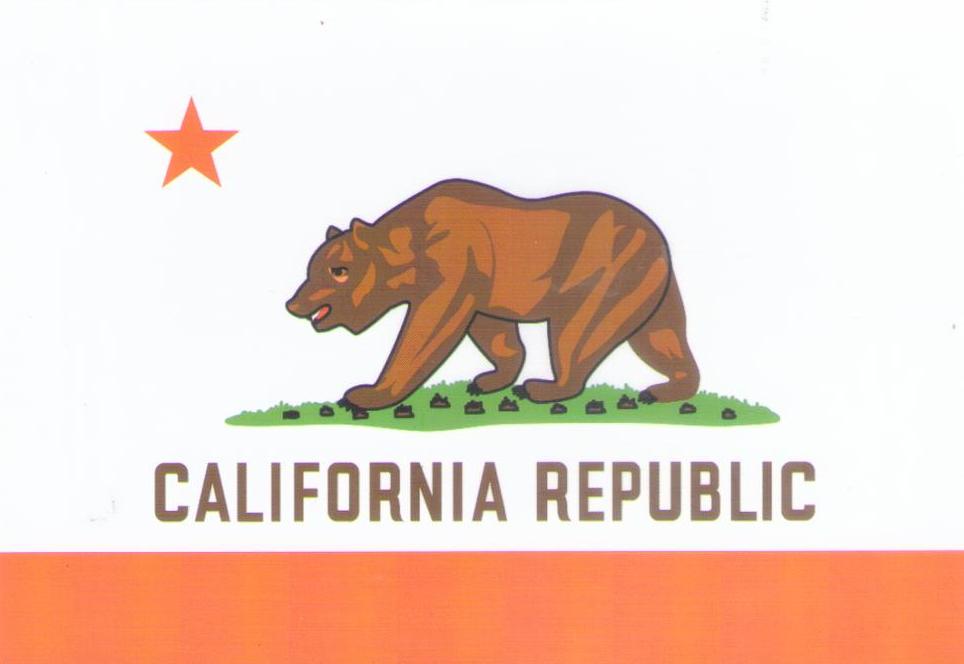 California Republic – state flag (USA)