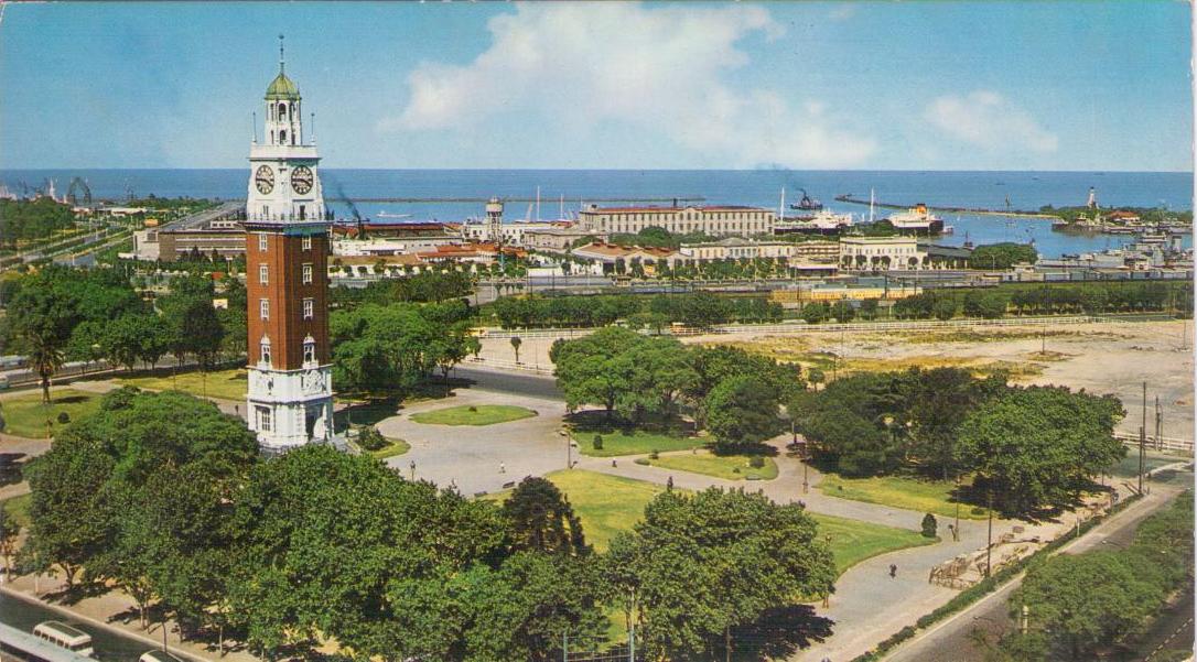 Buenos Aires, Torre de los Ingleses y puerto