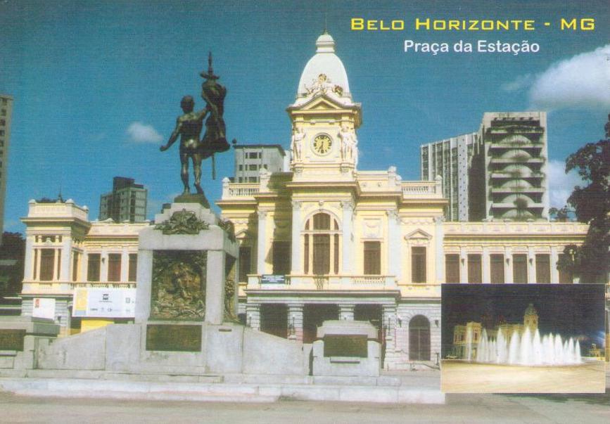 Belo Horizonte – MG – Praça da Estação (Brazil)