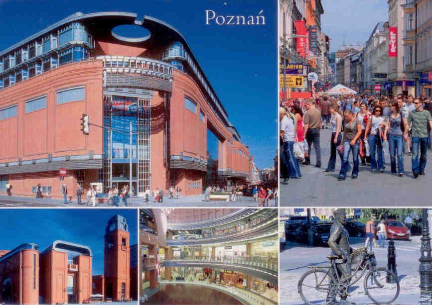 Poznan, multiple views (Poland)