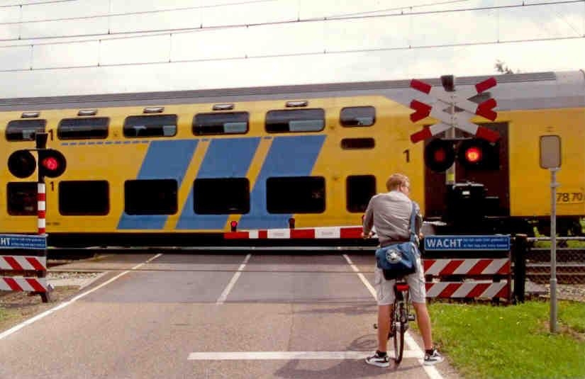 Dutch double-decker train