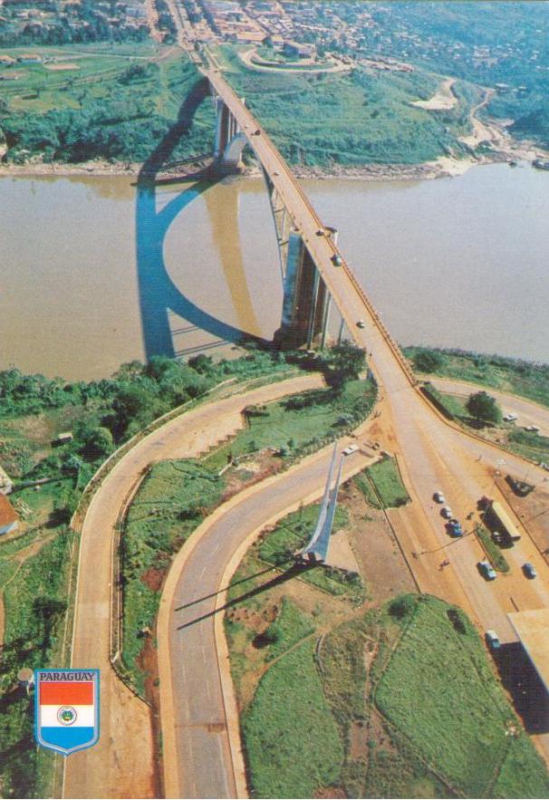 Ciudad Pte. Stroessner, Ciudad Jardin, El Puente de la Amistad y Aduana (Paraguay)