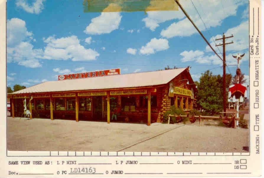 Buffalo Bill Shop, Cody (Wyoming) (card and print form)