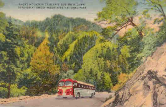 Smoky Mountain Trailways Bus (USA)