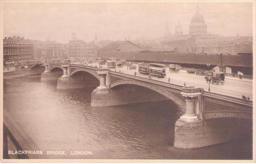 London, Blackfriars Bridge