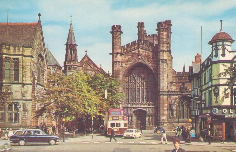The West Front, Chester Cathedral (England)