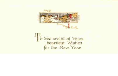To You and all of Yours