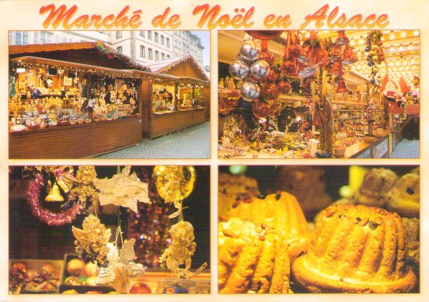 Alsace, Marché de Noël (France)