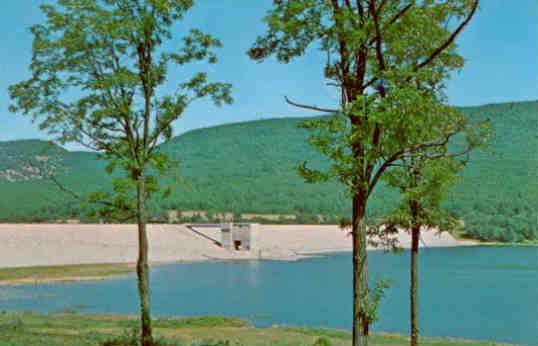 Sayers or Blanchard Reservoir and dam (Pennsylvania)