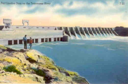 Fort Loudon Dam (Tennessee, USA)