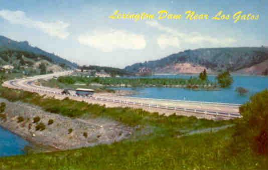 Lexington Dam Near Los Gatos (California)