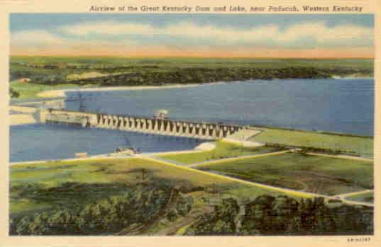 Great Kentucky Dam and Lake, Paducah (Kentucky, USA)