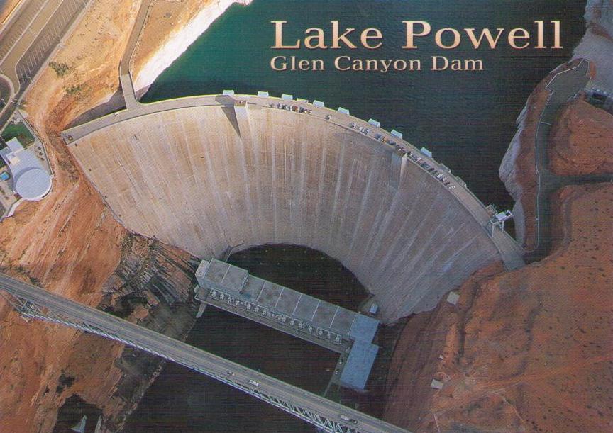 Lake Powell, Glen Canyon Dam (Arizona, USA)