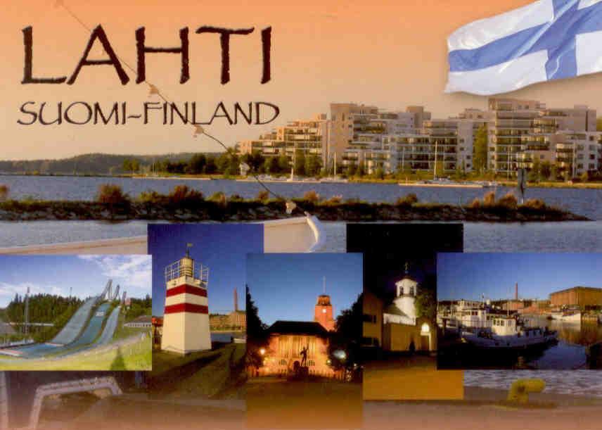 Lahti, multiple views (Finland)