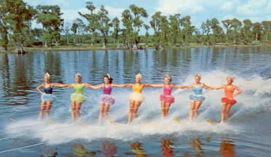 Water skiing, Cypress Gardens (Florida)