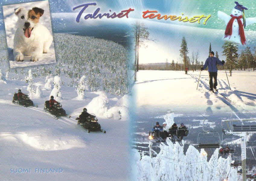 Talviset terveiset! (Winter greetings!) (Finland)