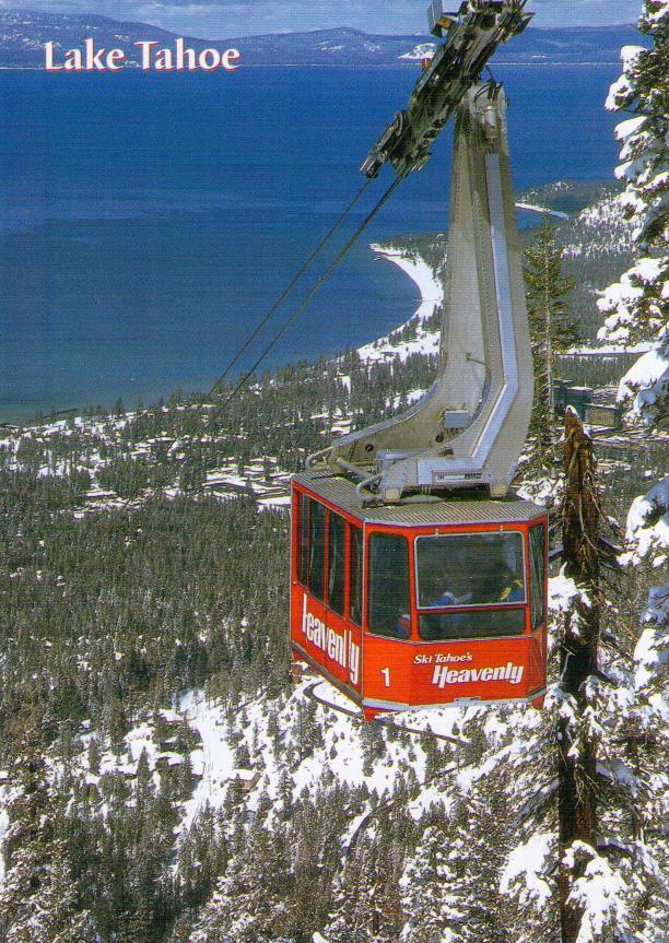 Heavenly Valley ski lift (California and Nevada)