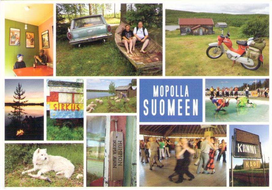 Mopolla Suomeen, Otava 2007 (Finland)