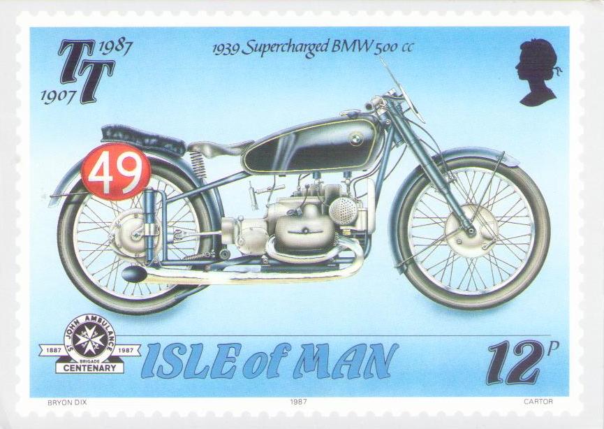 Isle of Man, 1939 Supercharged BMW 500cc