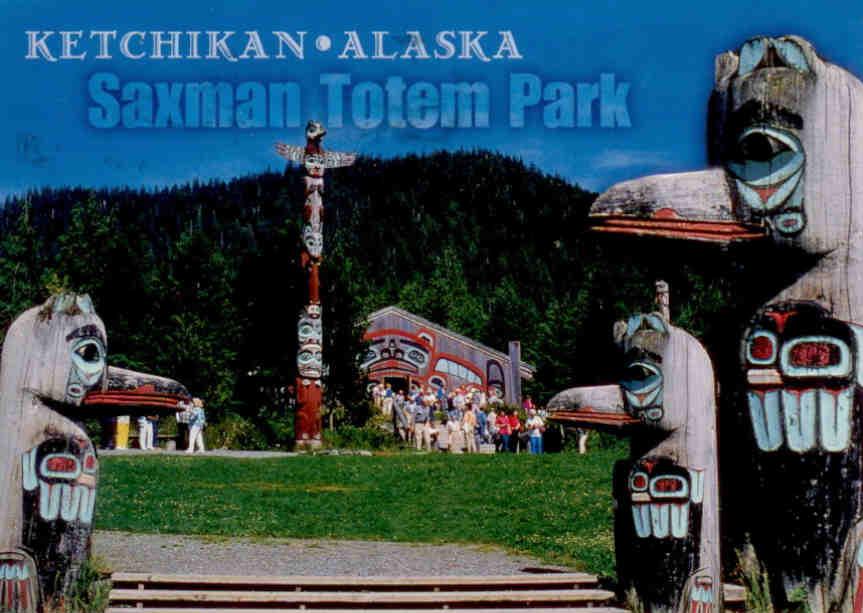 Saxman Totem Park, Ketchikan (Alaska)