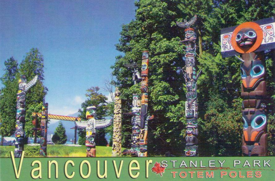 Vancouver, Stanley Park Totem Poles (Canada)