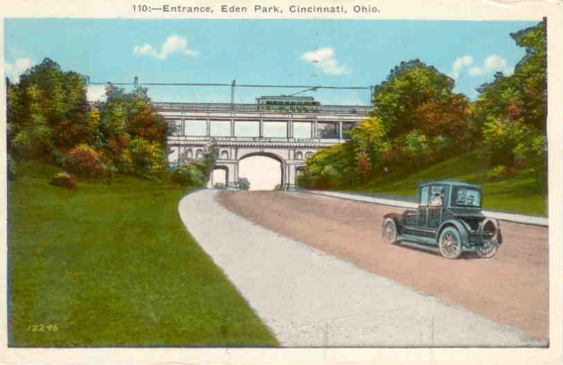 Entrance, Eden Park, Cincinnati (Ohio, USA)