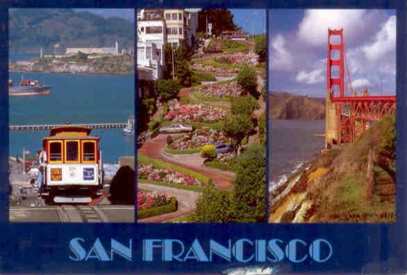 San Francisco Highlights, cable car