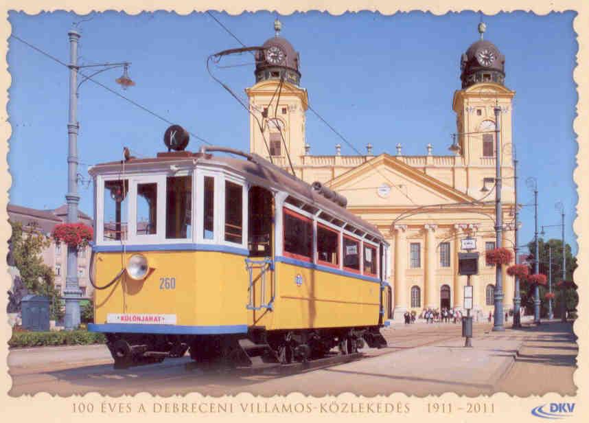 Tram – First day of issue, and later (Hungary)