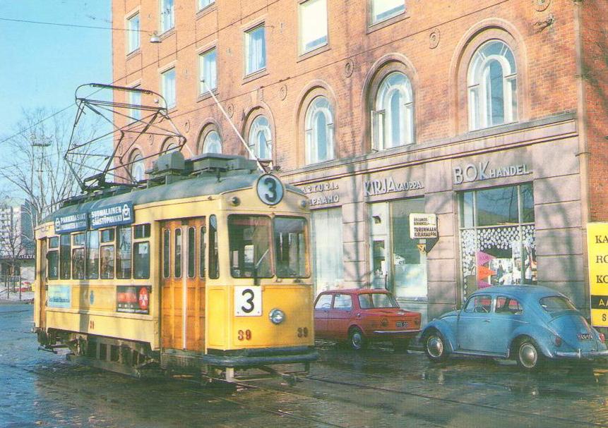Turku, TKL 39 Tram (Finland)