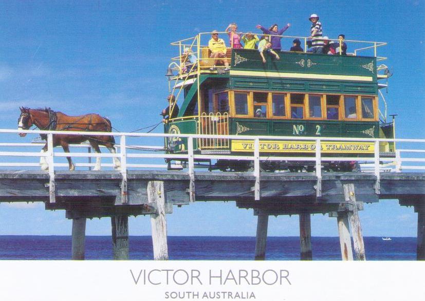 Horse-drawn tram, Victor Harbor (Australia)