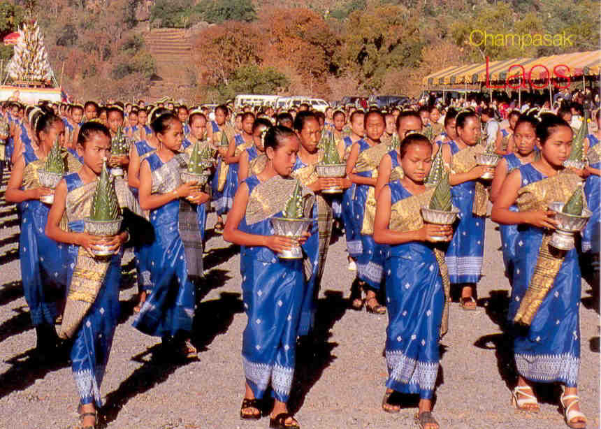 Wat Phu Champasak – UNESCO celebration (Laos)