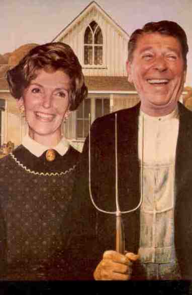Nancy and Ronald Reagan – parody