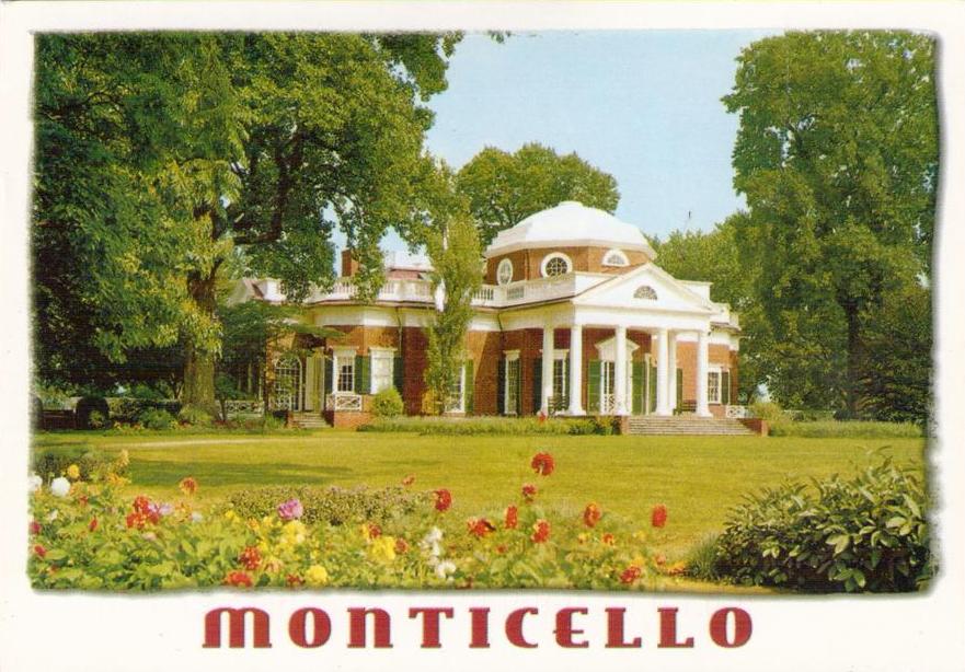 Monticello, Charlottesville (Virginia)