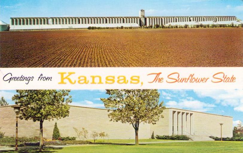 Greetings from Kansas, The Sunflower State (USA)