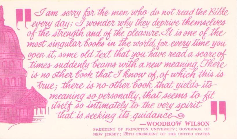 Woodrow Wilson text