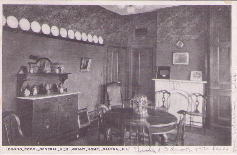 Galena, General U.S. Grant Home, Dining Room (Illinois)