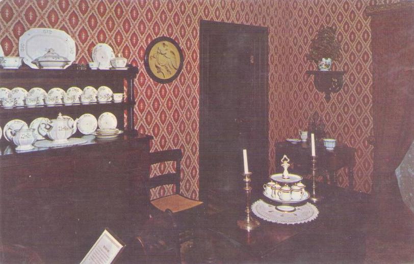 Abraham Lincoln’s Home, Dining Room (Springfield, Illinois)
