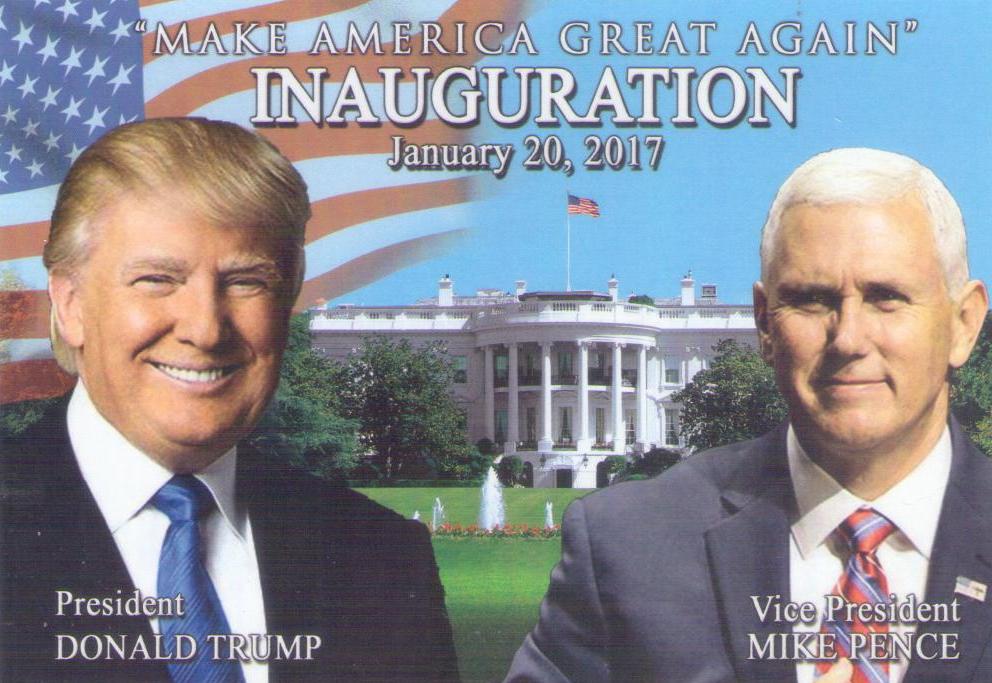 Donald Trump and Mike Pence — 2017 Inauguration