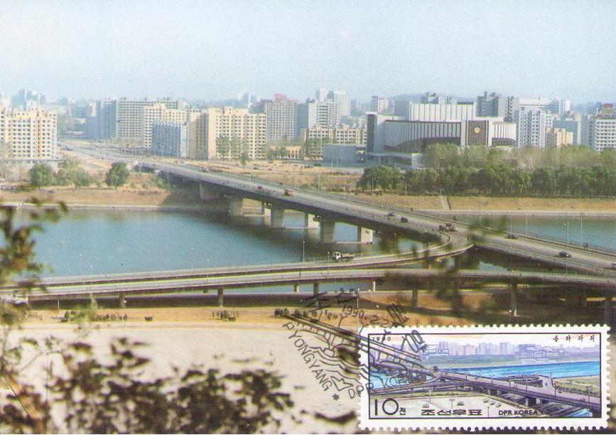 Pyongyang, Rungra Bridge (DPR Korea)