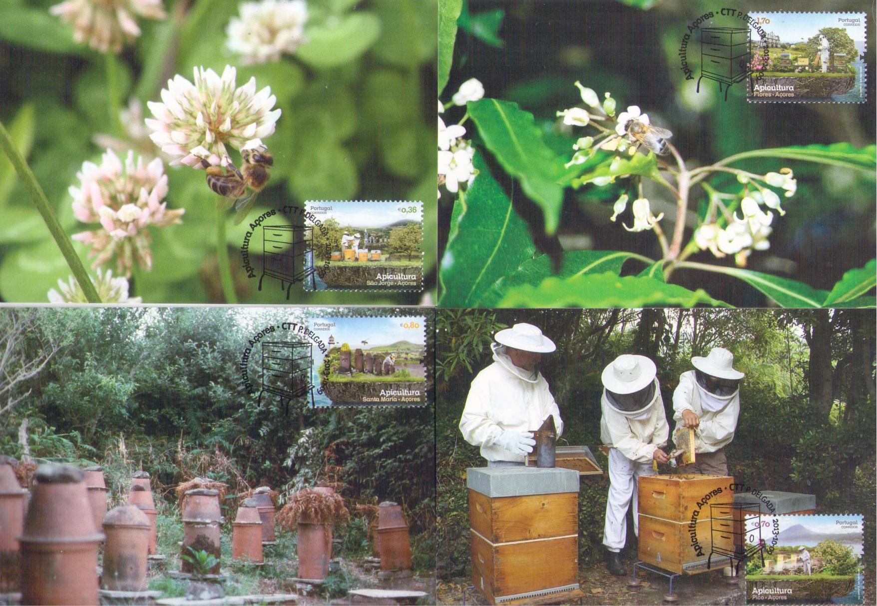 Apicultura (set of four) (Azores)