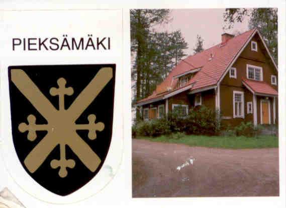 Pieksämäki, Finland (Sticker card)