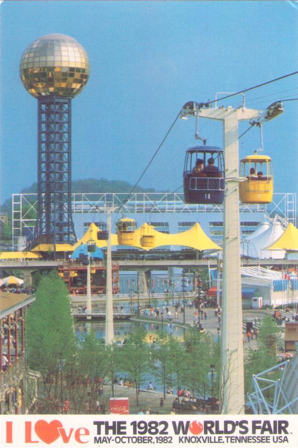 Knoxville, I (heart) The 1982 World’s Fair (Tennessee, USA)