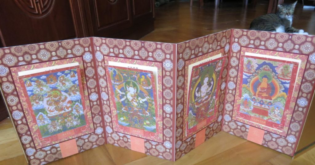 Spread Buddhism in the World (folio) – postcards (PR China)