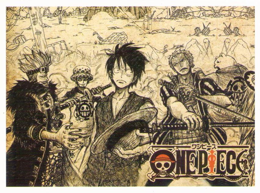 One Piece – sepia