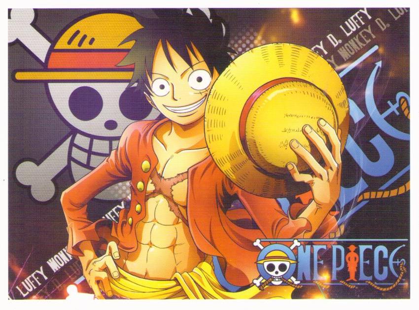 One Piece – straw hat and skull