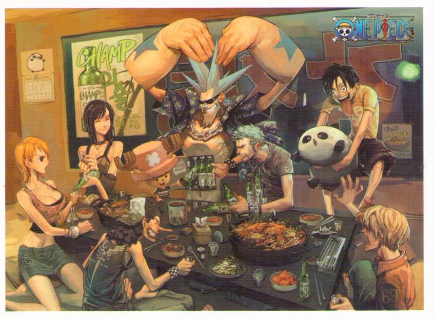 One Piece – around a table