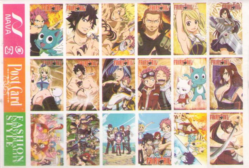 Fairytail (set of 18) – back cover