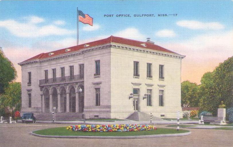 Post Office, Gulfport, Mississippi (USA)