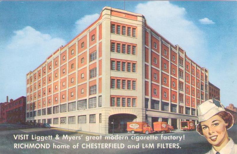 Richmond, Liggett & Myers’ Factory